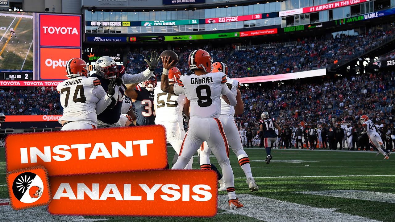 Instant Analysis: Patriots Use Huge Third Quarter to Dismantle the Browns