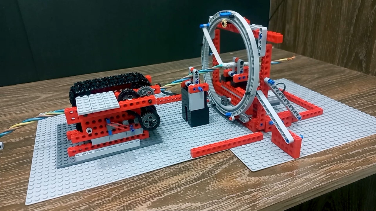 Wire wrapper machine # Lego#bricks