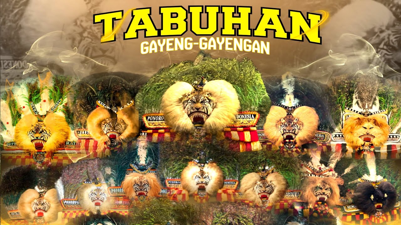 🔴 LIVE TABUHAN REOG PONOROGO DI LAPANGAN SAWOO
