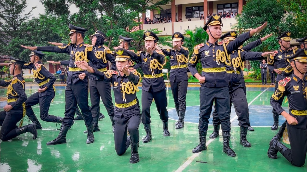 MERINDING! PASKIBRA SMPN 5 KARAWANG BARAT A AT LKBB LOKASI 21