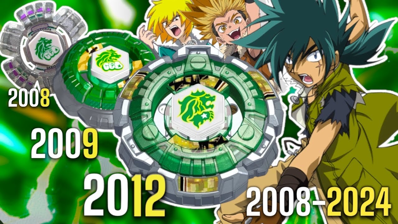 Evolution of LEONE (2008-2024) | Beyblade Metal Fight - BEYBLADE X | BEY HISTORY