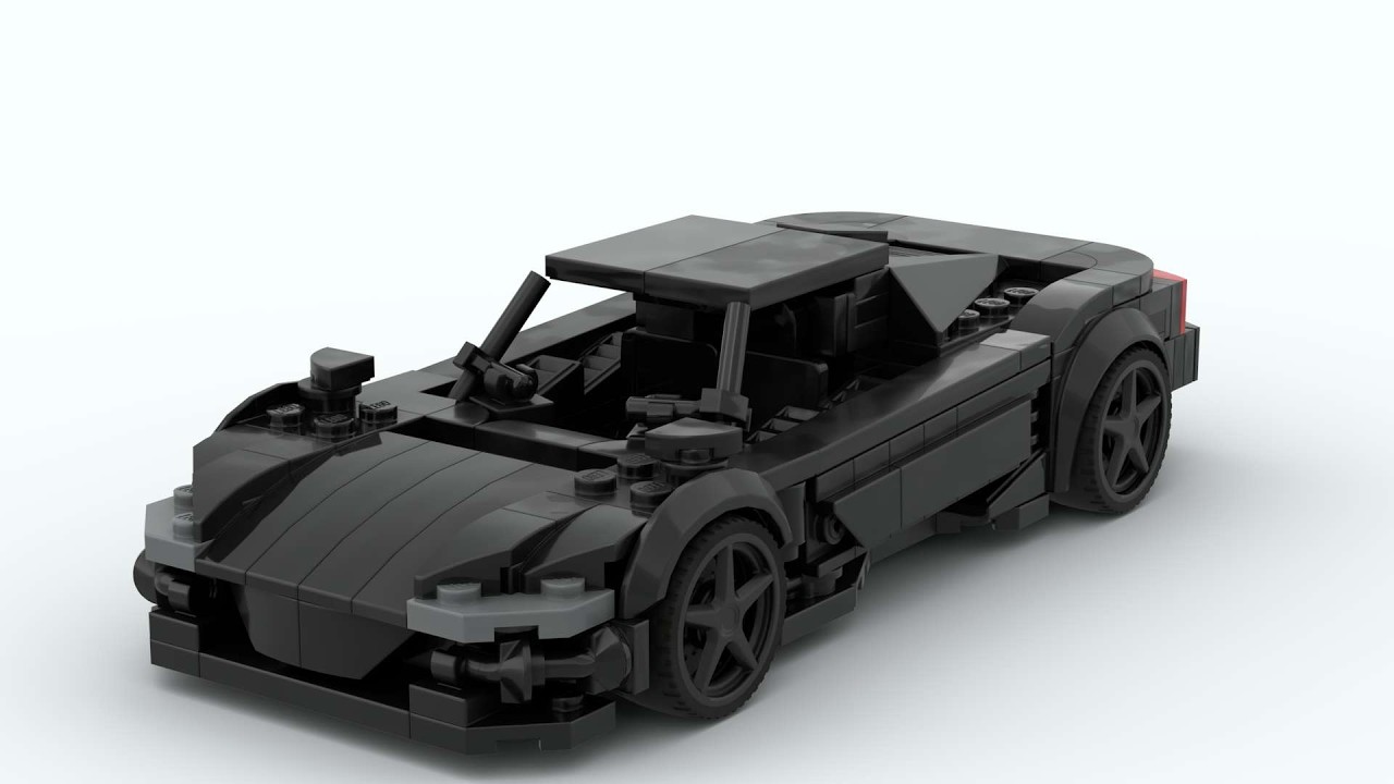 Lego MOC 260121 2018 Rezvani Beast Alpha X BlackBird rotate 3D