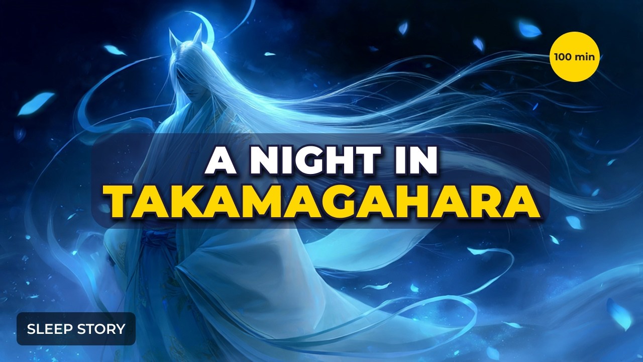 A Night in Takamagahara &ndash; Japanese Mythology&rsquo;s Celestial Realm ⛩️🌤️✨#mythology #japan #relaxingstory