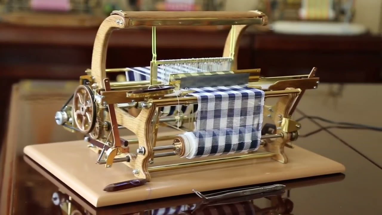 Mini Power loom Machine How works Powerloom Machine | New technology and Machine