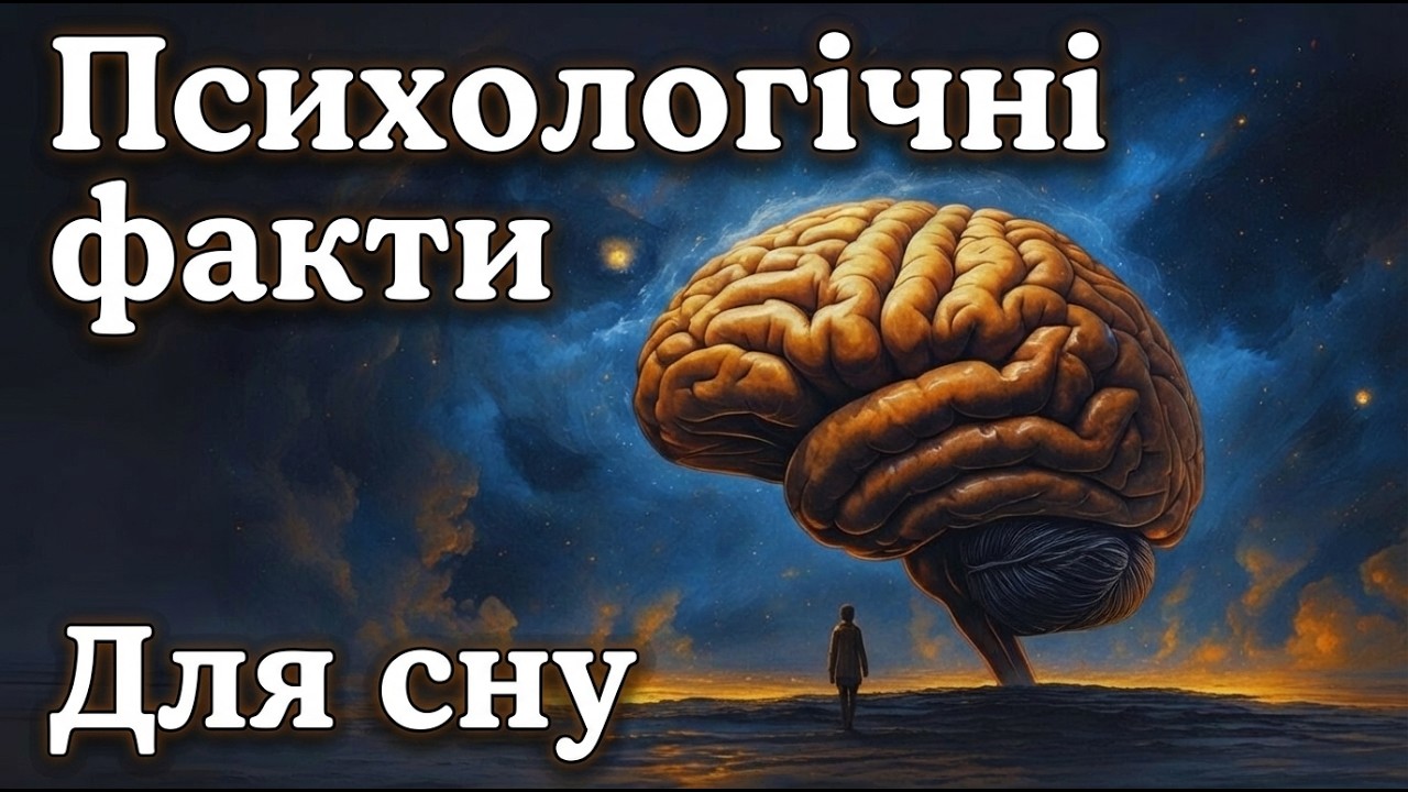 Психологічні Факти, Що Змінять Твоє Уявлення про Людей 💤 Лекція для Сну