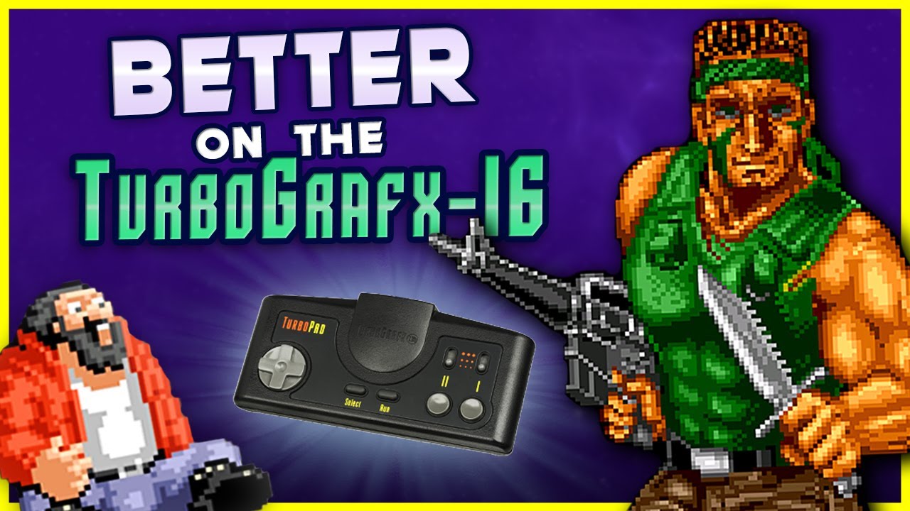 Эти игры лучше смотрятся на TurboGrafx-16 (по моему мнению) | Джонни Графкс #turbografx #retrogames