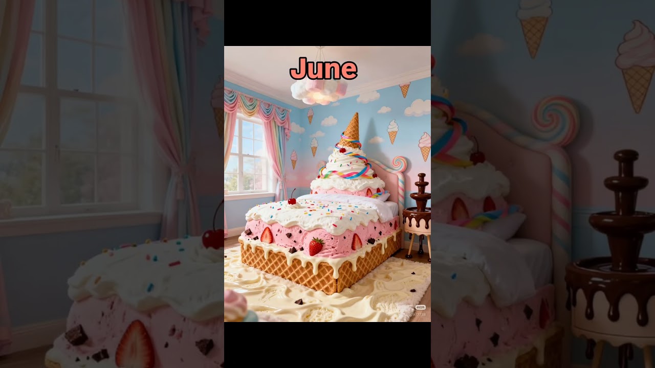 choose ✨ your 🤗 birthday 🍒 month 💮 and  see your bed 