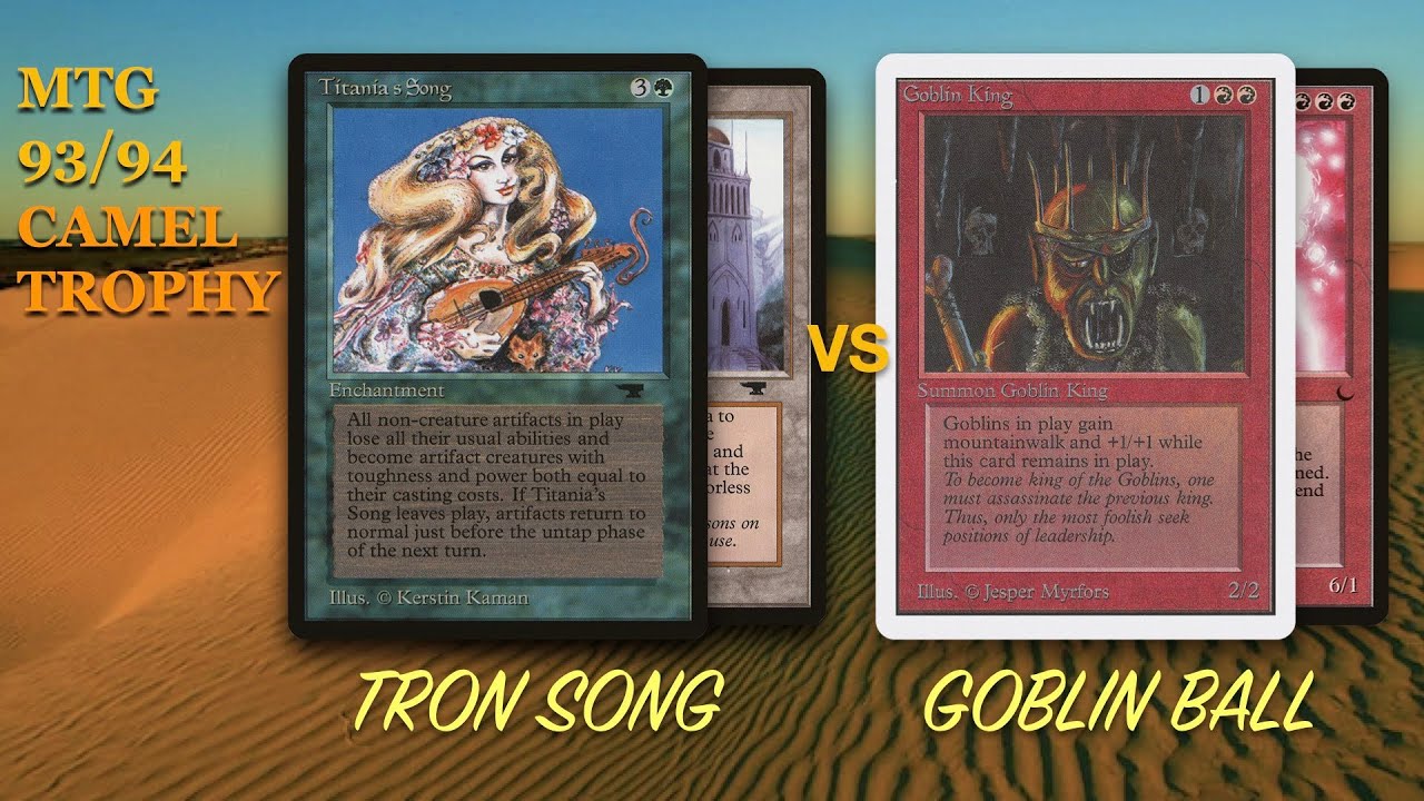 Red/Green Tron vs Mono Red Goblins, Rnd 5 - Camel Trophy | OS Magic the Gathering MTG 93/94 | 653