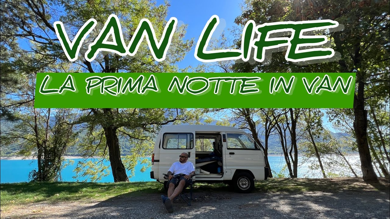 VANLIFE - Prima notte in camper (al freddo 🥶)
