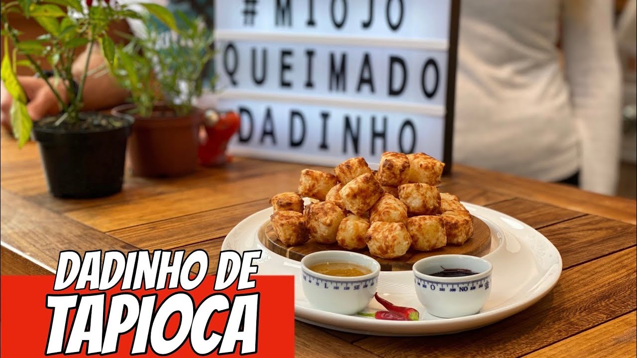 RECEITA DE DADINHO DE TAPIOCA | NA AIRFRYER