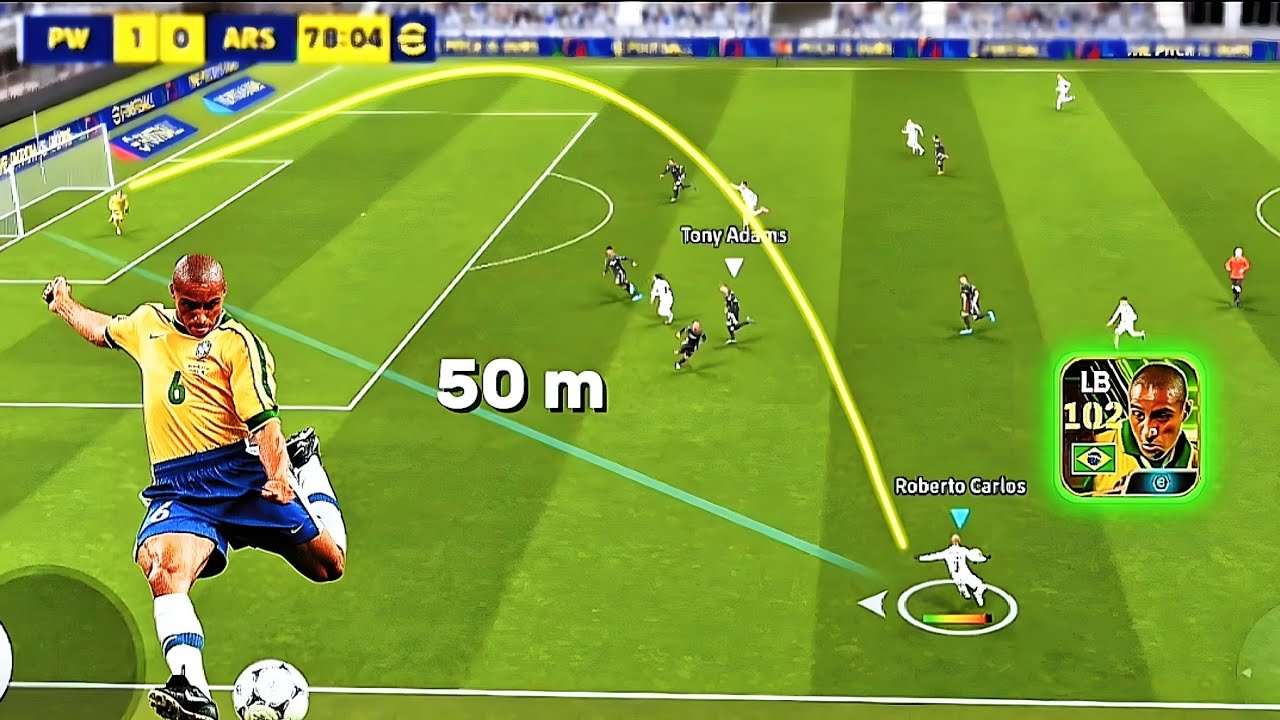 99.9% Impossible goals that I scored in efootball 😱