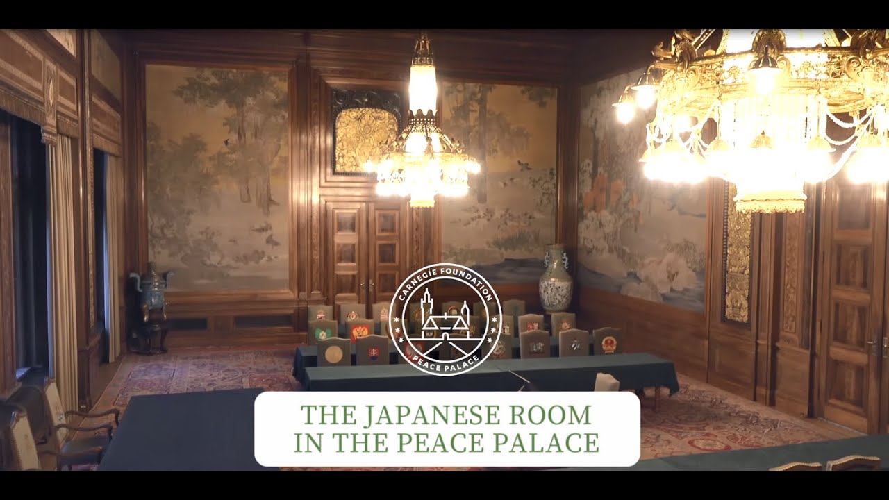 The Japanese Room in the Peace Palace, The Hague, Netherlands