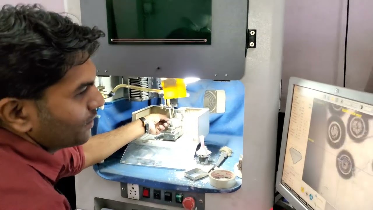 Diamond 4P machine Calibration Process - 4P મશીન નું કેલીબ્રેશન | Chintan Dhola