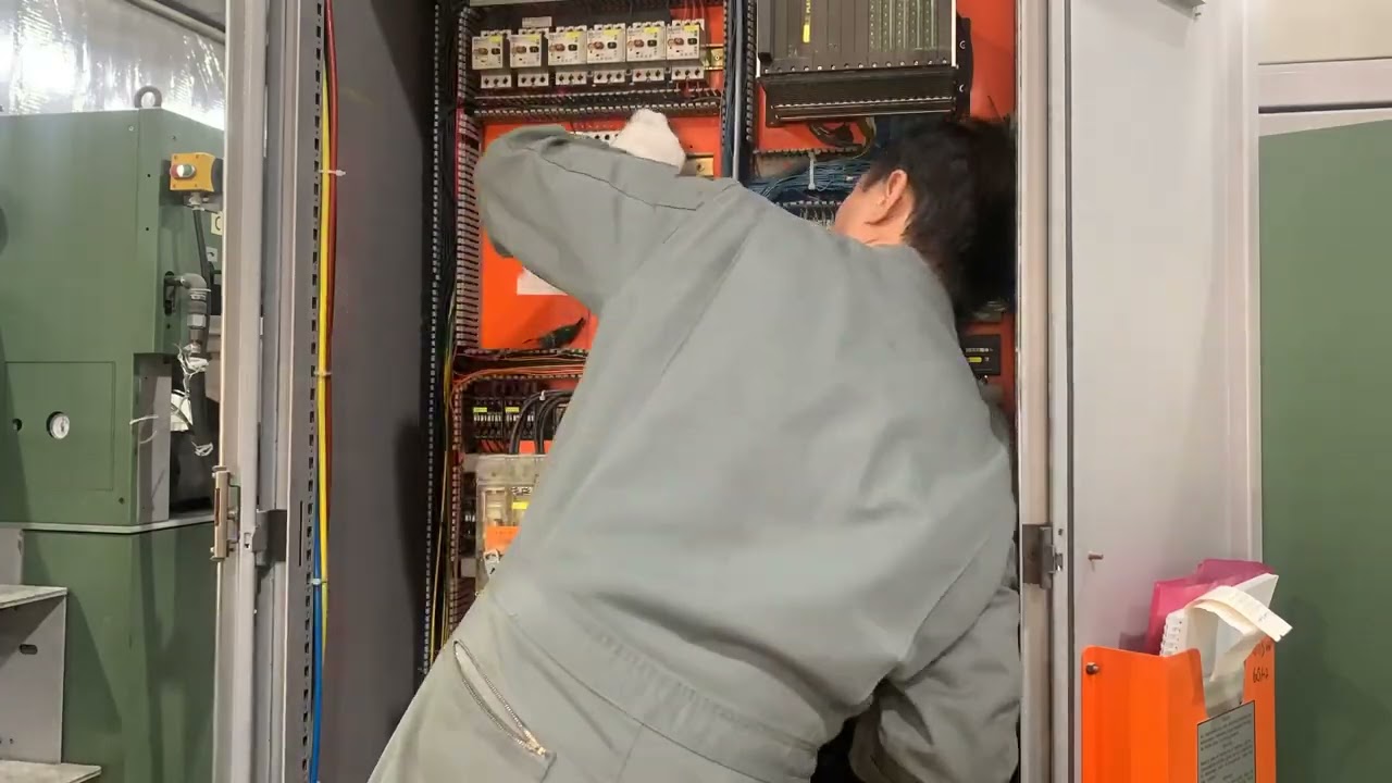 Installing two switch for baler motor
