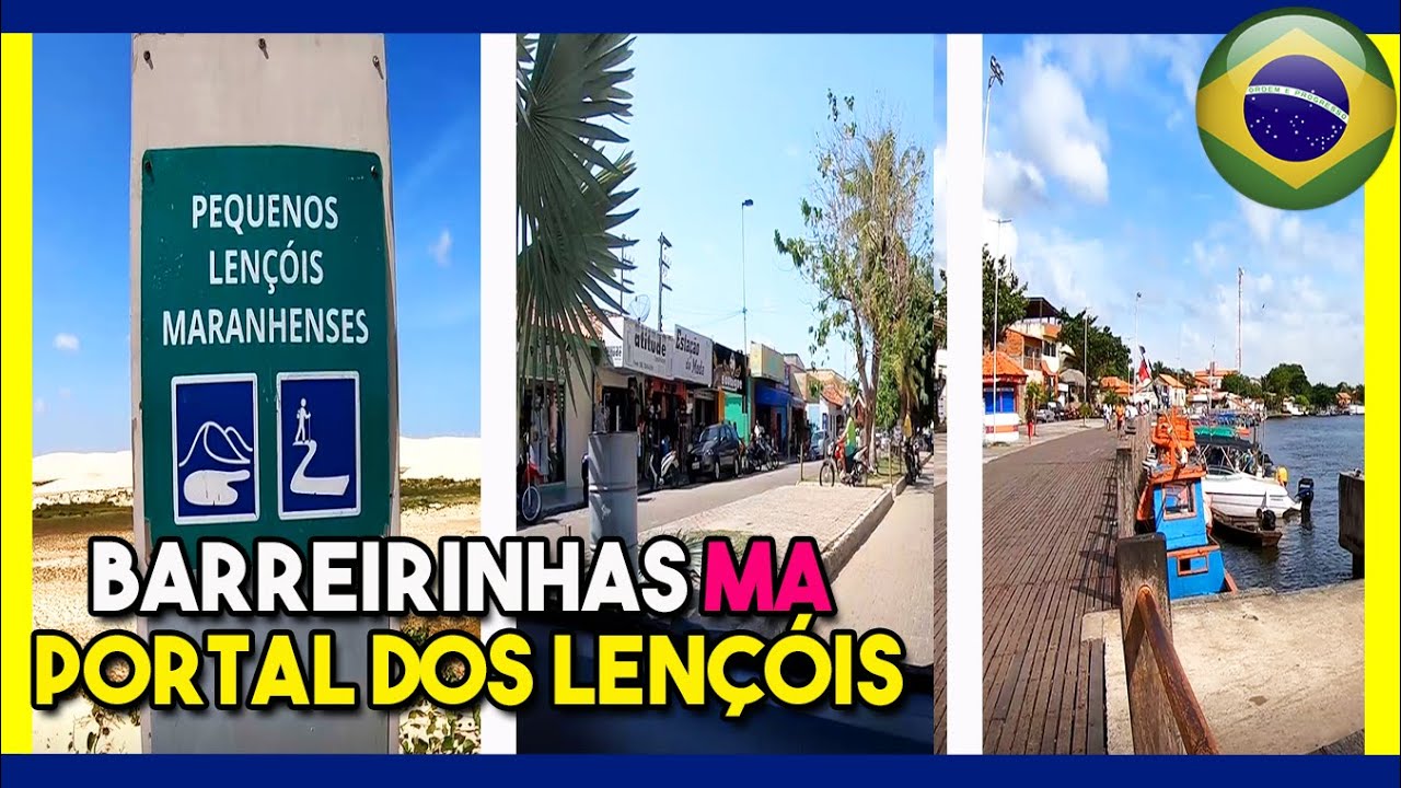 Conheça Barreirinhas - MA | Saindo do Piauí e chegando no Maranhão | Parnaíba | Pequenos Lençóis