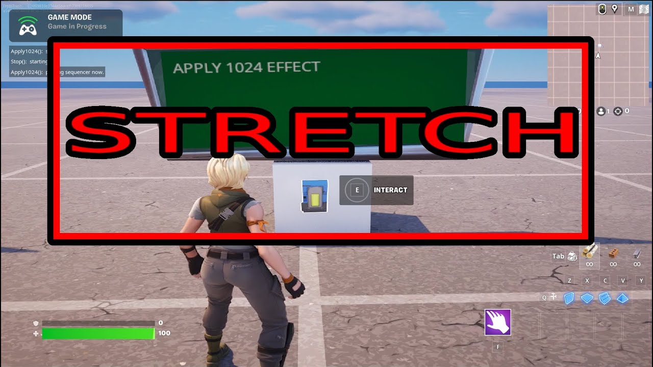 UEFN - Fortnite Stretch Effect