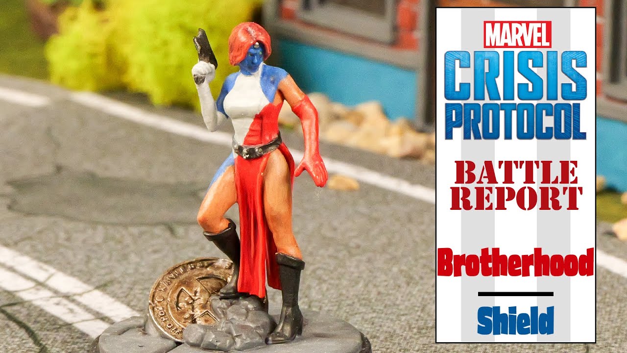 Brotherhood of Mutants vs Shield  Marvel Crisis Protocol Battle Report