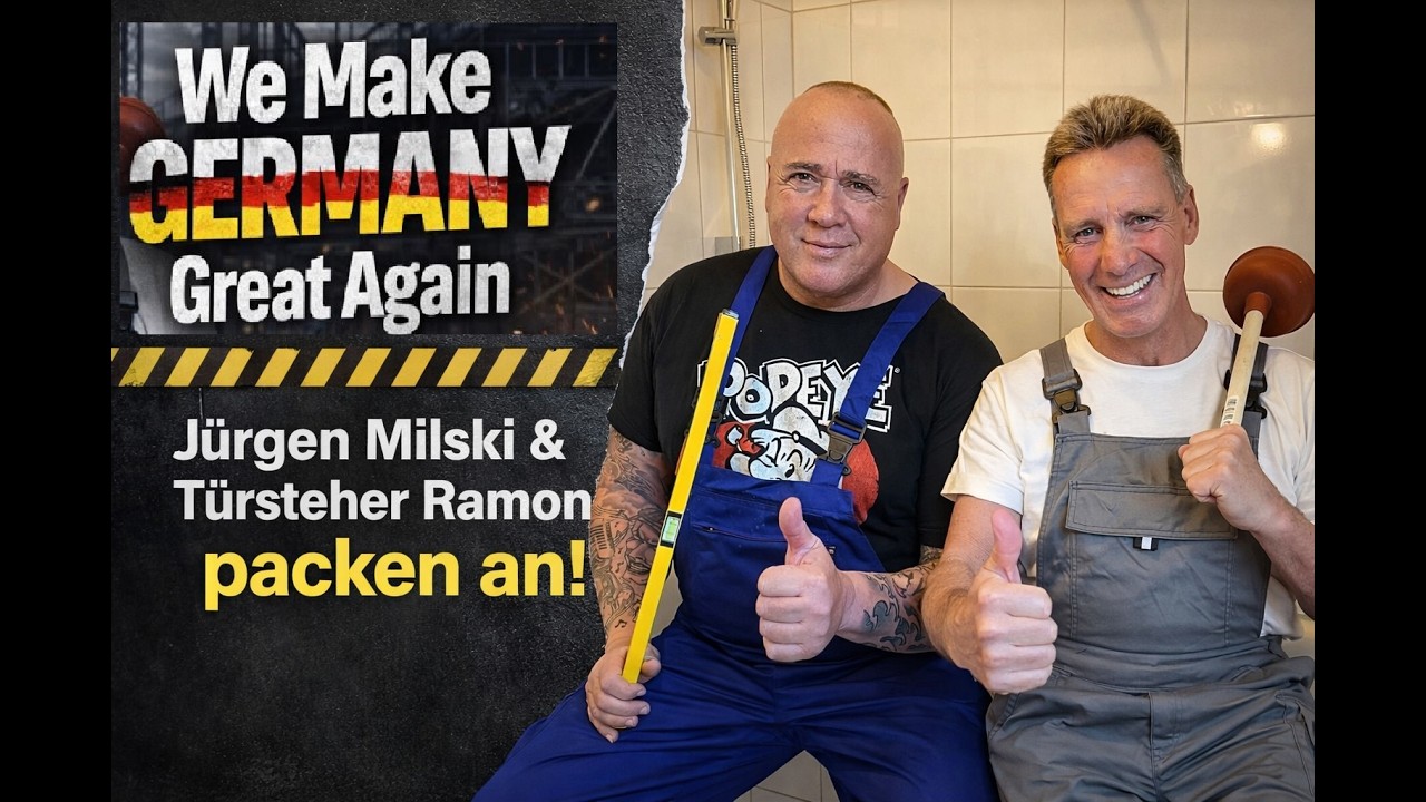 We Make Germany Great Again - J&uuml;rgen Milski und T&uuml;rsteher Ramon packen an !