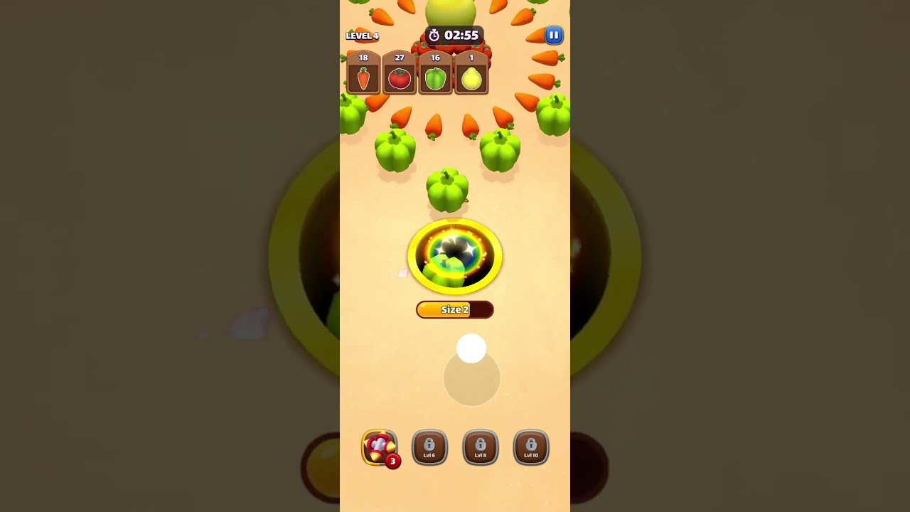 Hole Em All: Collect Master | iOS, Android, Action Game