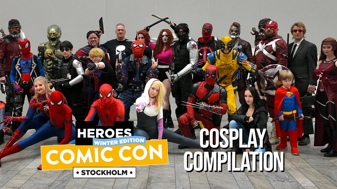 BEST Cosplay at Comic Con Stockholm 2025 | Cosplay Compilation