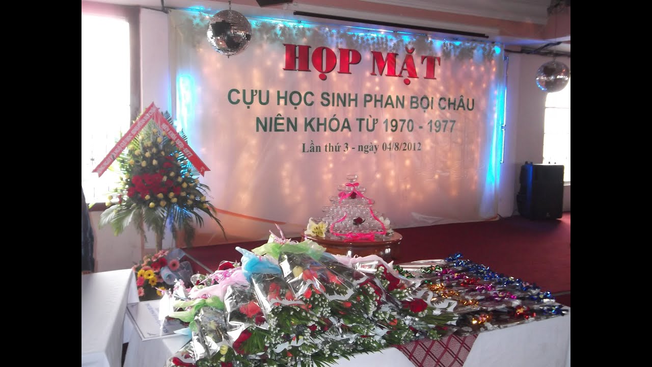 Họp mặt cựu HS Phan Bội Châu Phan Thiết NK:1970-1977 (lần thứ 3)