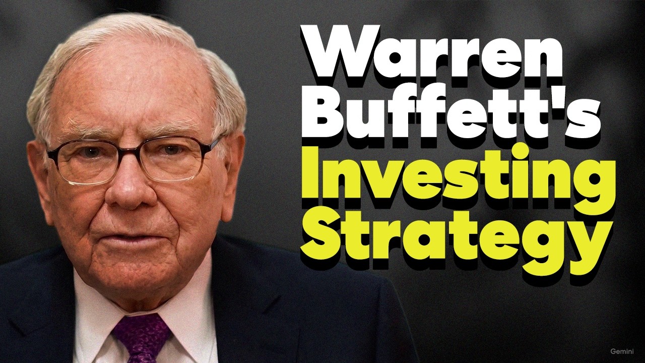 Warren Buffett reveals his investment strategy for mastering the market