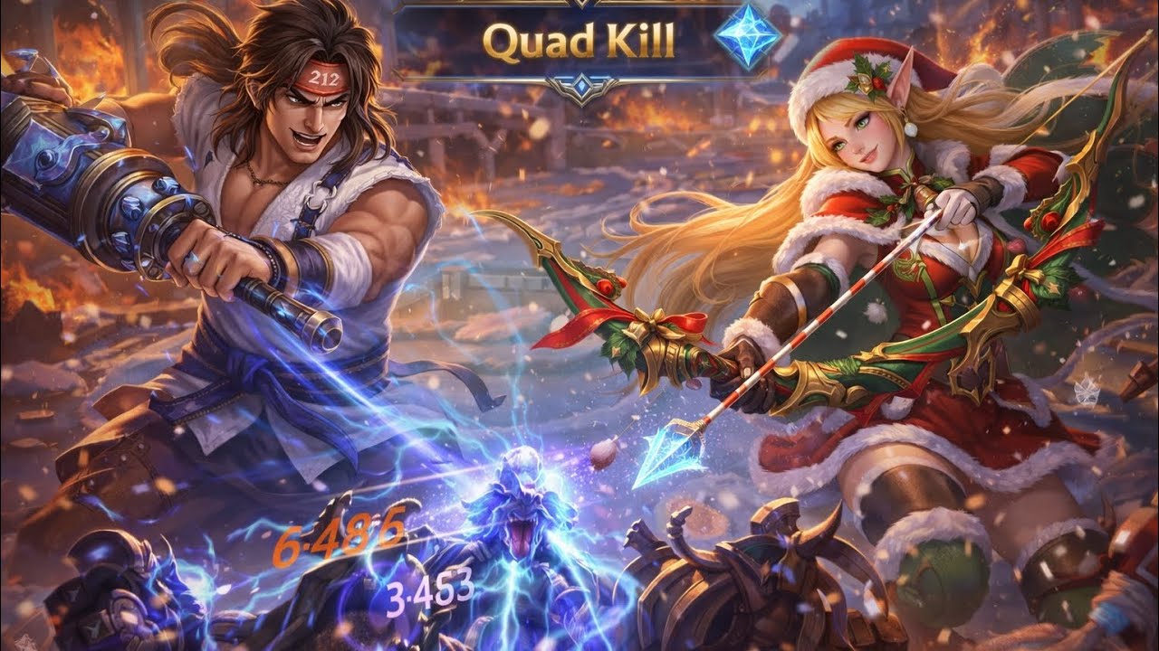 WIRO SANG MEAT SHEALD BERAKSI 😮‍💨 MEMBUAT TELL'ANNAS QUAD KILL 🔥👍