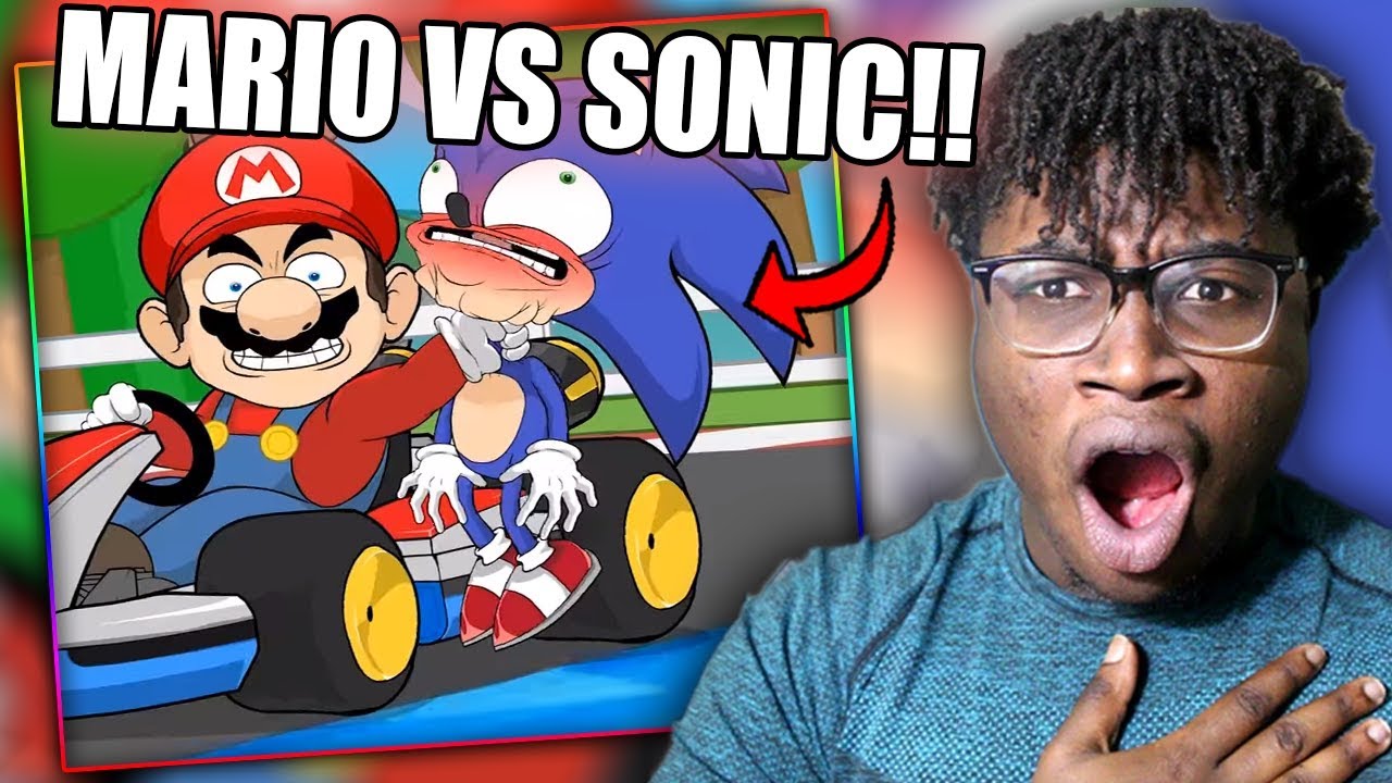 MARIO VS SONIC! | R@cist Mario Reaction!
