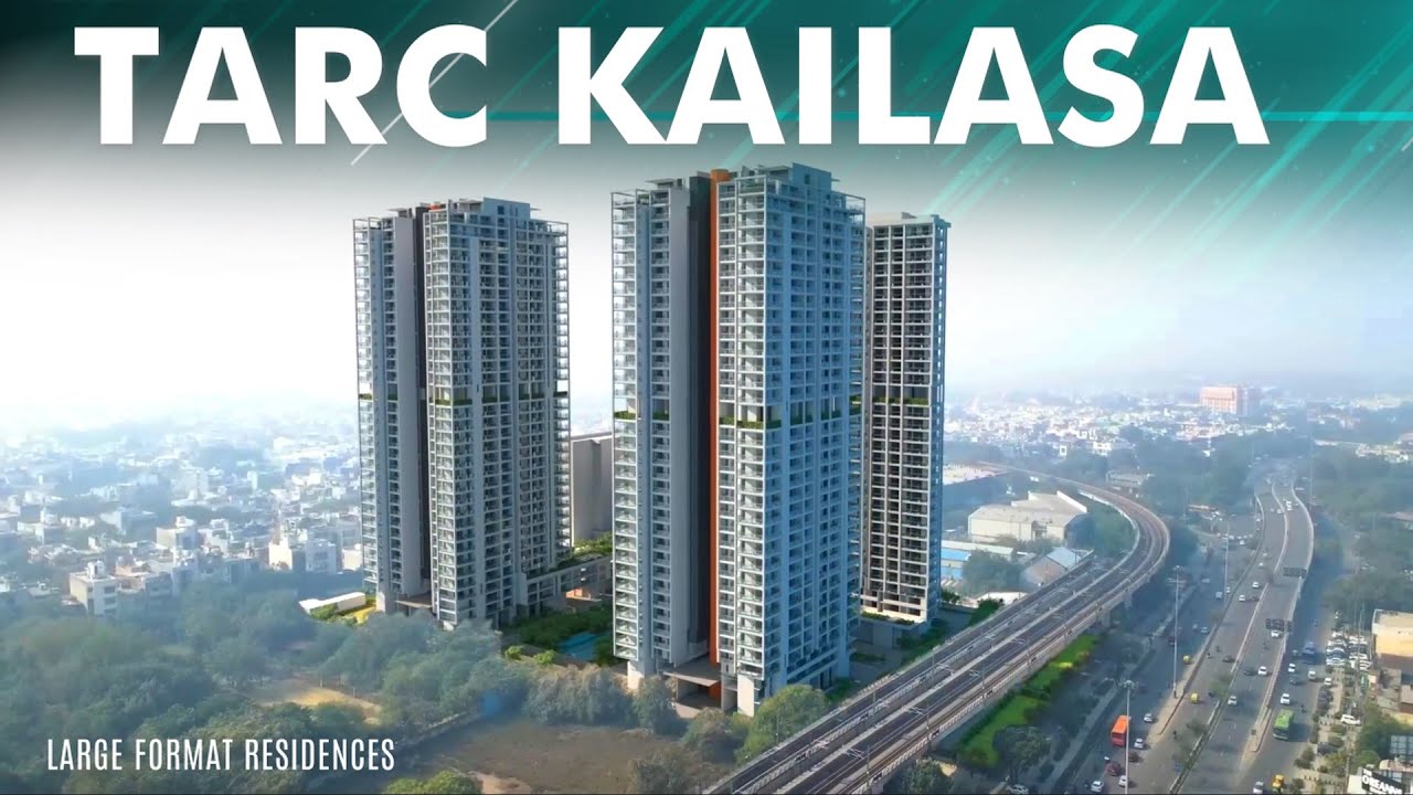 TARC Kailasa | 3/4 BHK Apartments in Kirti Nagar, Delhi | An architectural Ode to Tranquillity