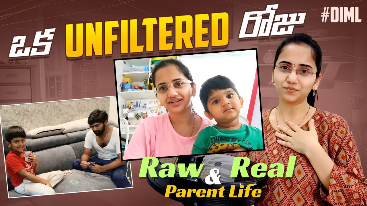 Unfiltered Day in my life || Motherhood challenges || Agaro Robot Vacuum cleaner #voiceofvasapitta
