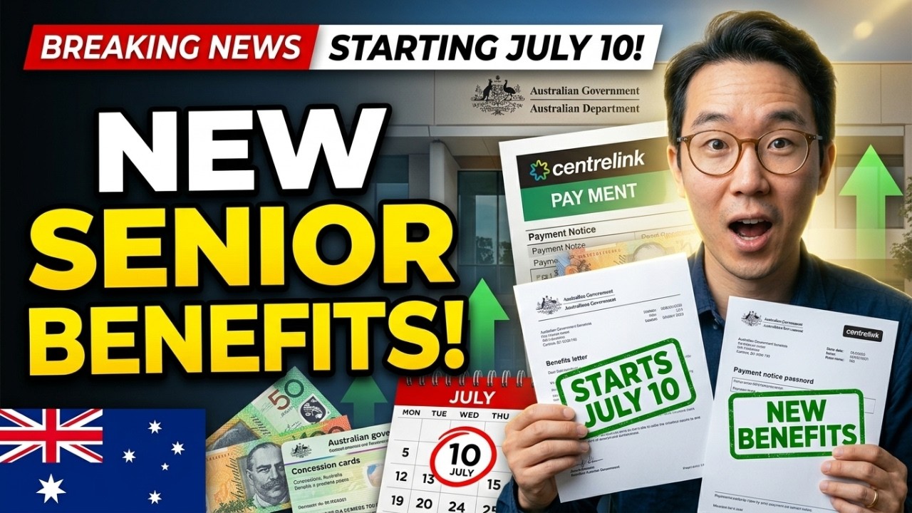 New Benefits for Australian Seniors Starting July 10, 2026 &mdash; Don&rsquo;t Miss the First One
