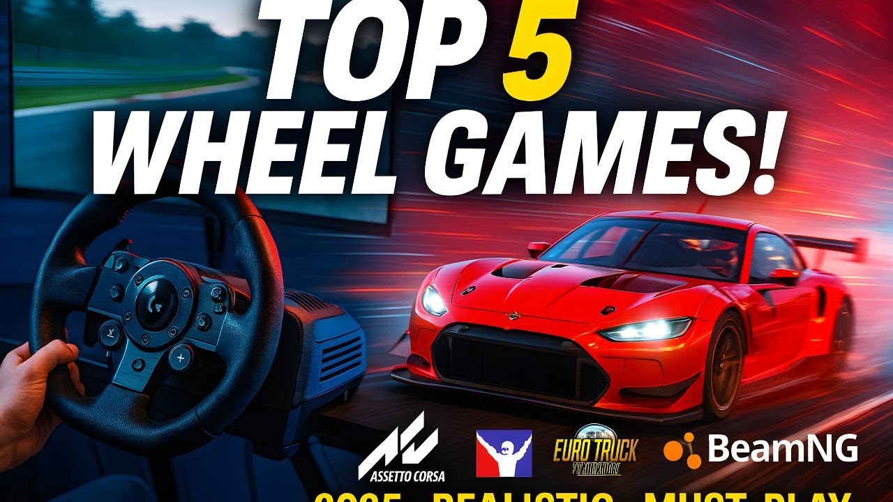 Best Steering Wheel Simulator Games 2025 &ndash; For Logitech G29, Fanatec, and Thrustmaster Users