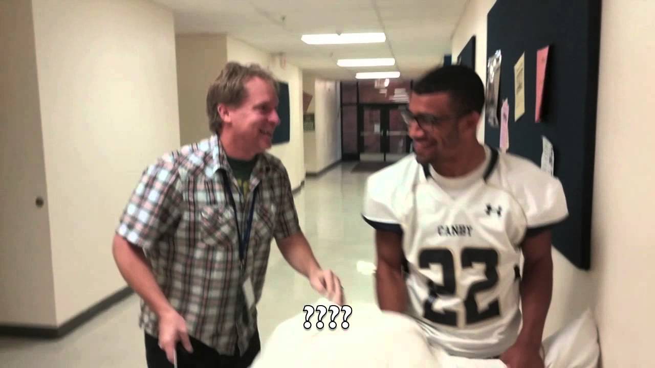Canby HS Random Pillow Fights - (CTV 2014)