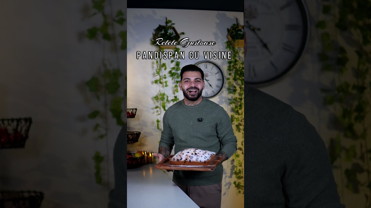 Pandișpan Cu Vișine -Rețete Simple Și Gustoase-