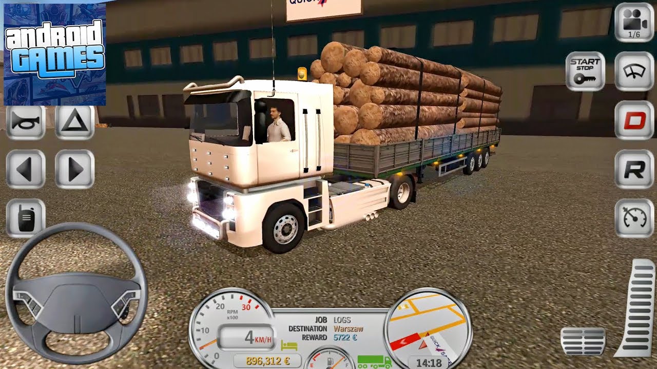 Euro Truck Driver Simulator #7 - Android Gameplay FHD
