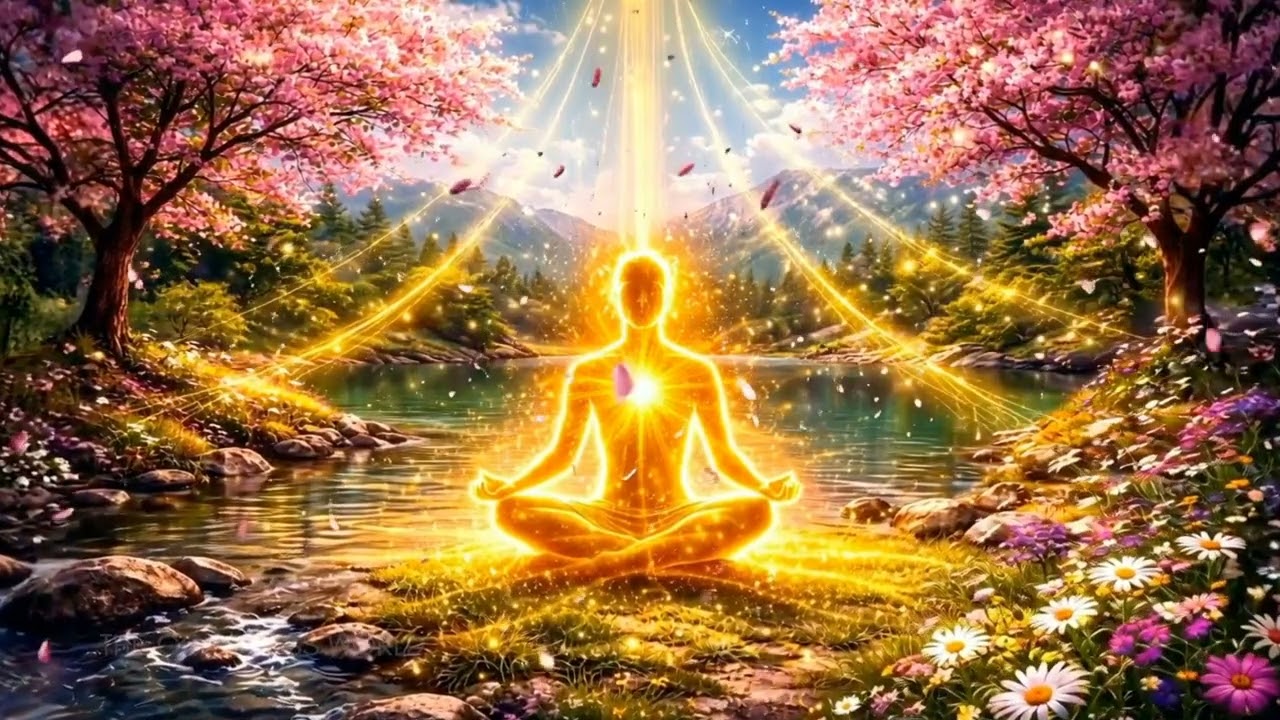 528 Hz Healing Frequency Music | Positive Mind & DNA Repair Morning Meditation Music