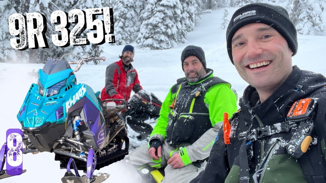 Fernie Day 2: Deep Snow! Polaris Khaos 9R 325