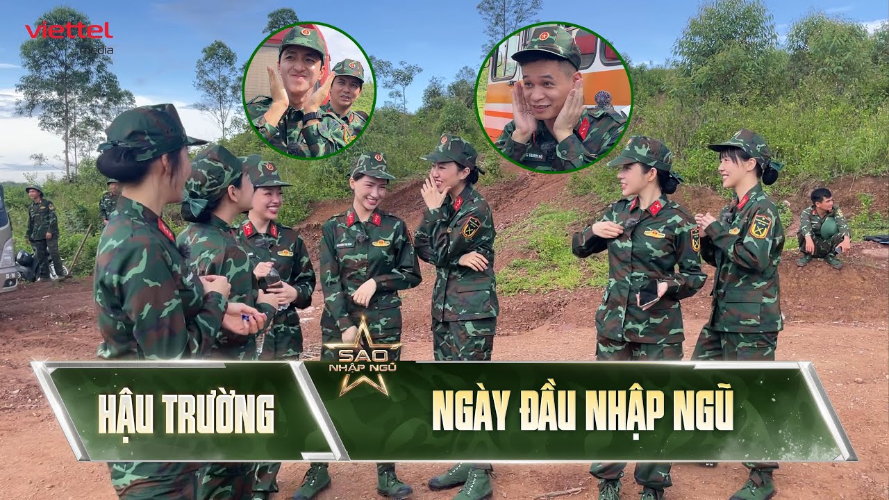 HẬU TRƯỜNG l Câu chuyện LÀM ĐẸP, BÔI KEM CHỐNG NẮNG không hồi kết của dàn cast SAO NHẬP NGŨ 2025