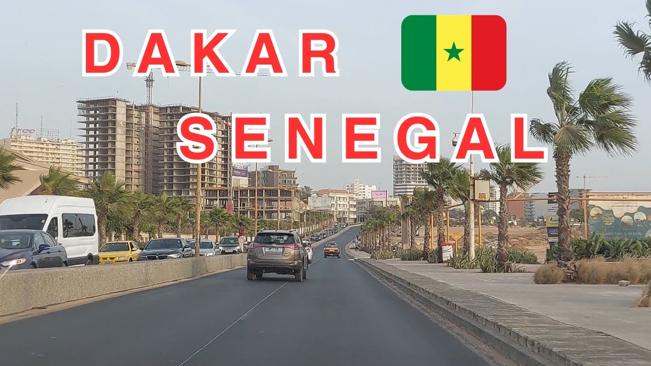 Driving tour in Dakar, VDN & Corniche #tour #dakar #senegal #africa #infrastructure