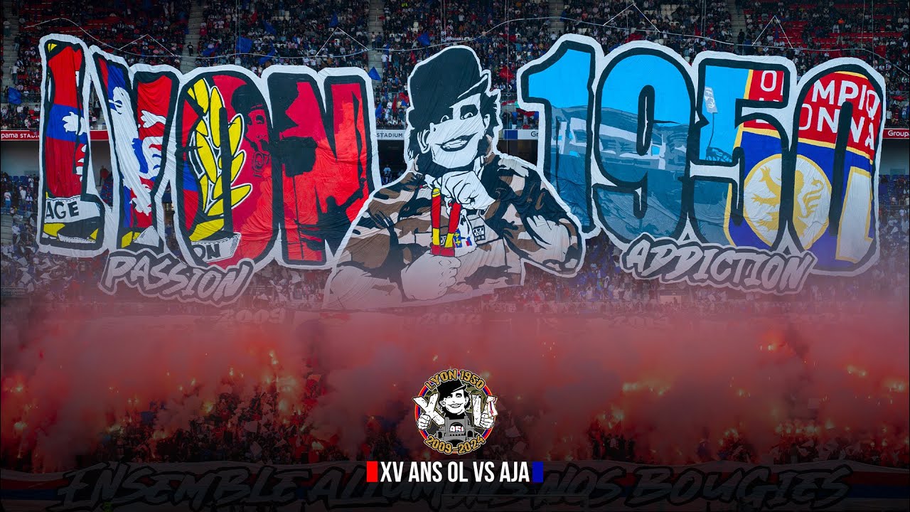 XV ANS - OL vs AJA - LYON 1950 27.10.24