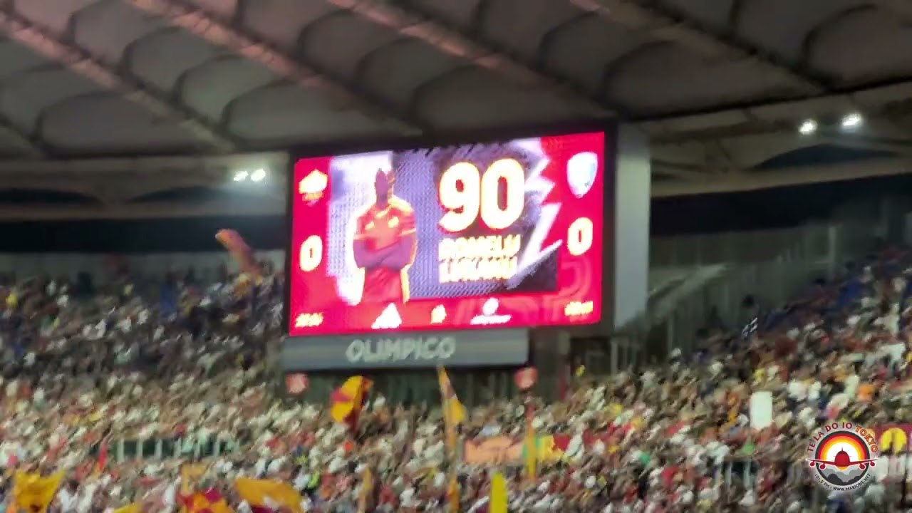 Roma - Empoli 7-0: le formazioni...tanti applausi per Lukaku, Dybala e Josè Mourinho