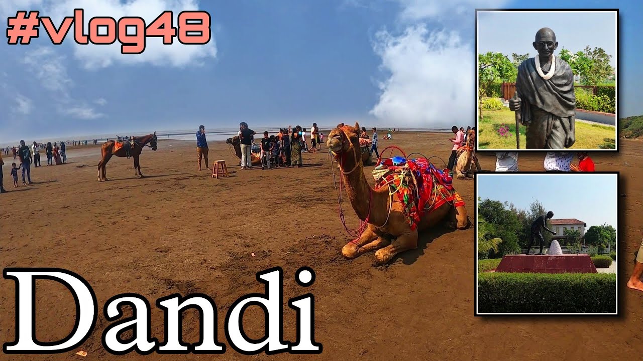 dandi navsari | Dandi beach ⛱️ | National salt satyagrah memorial | gujarat tourism | Madhav mahla