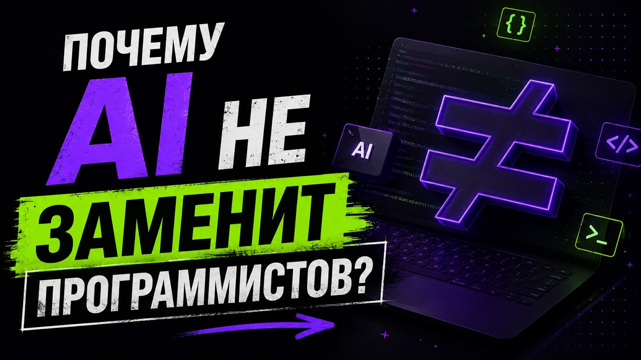 Почему AI НЕ сможет заменить программистов