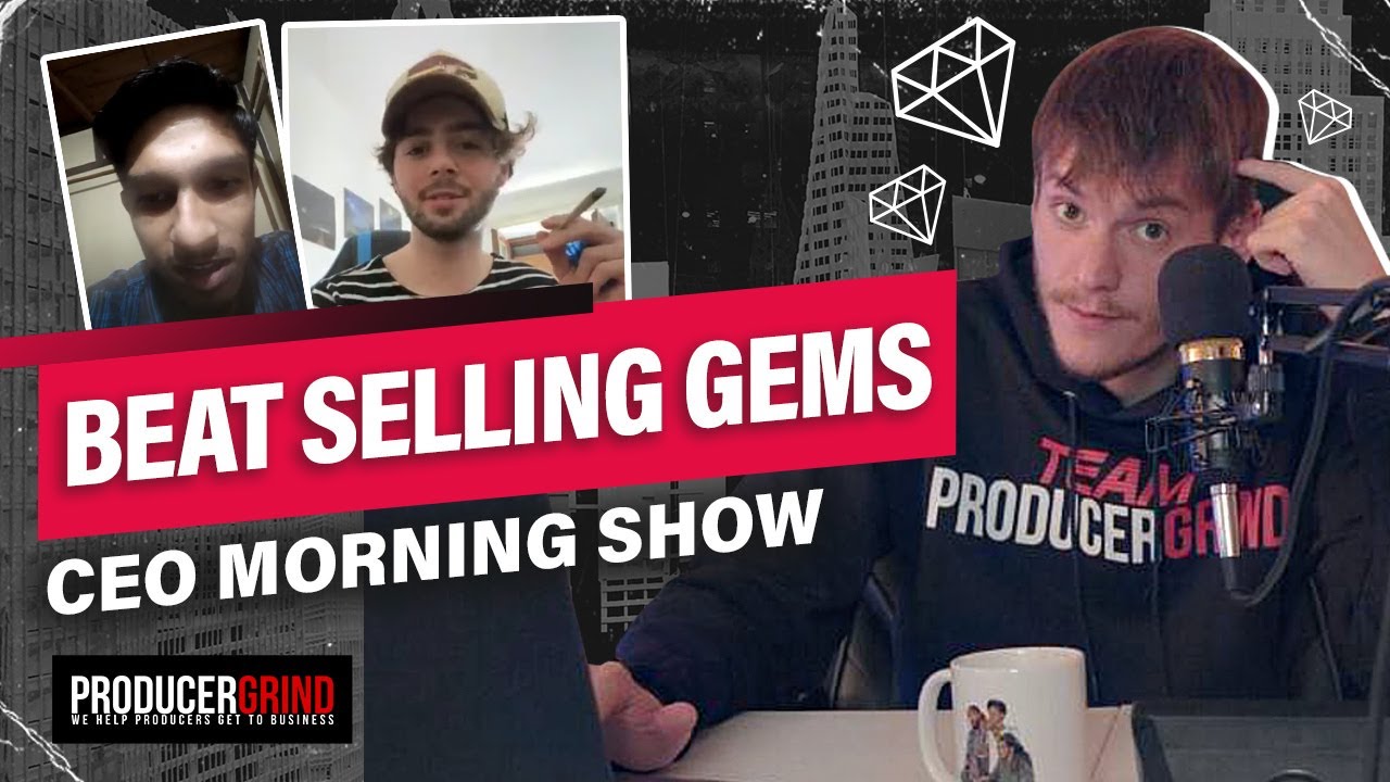 Making $2000 First Month Selling Beats, Customer Retention & Work vs Luck  | CEO Morning Show #15