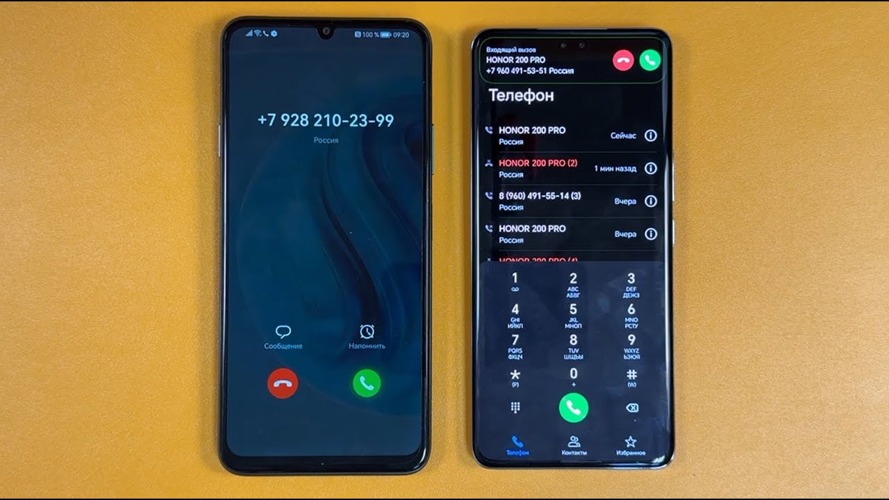 DUAL DUEL INCOMING CALL HUAWEI NOVA Y72 VS HONOR 200 PRO OUTGOING CALL AT THE SAME TIME
