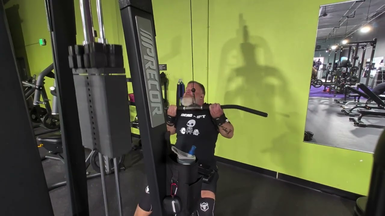 January 9, 2026 Reverse Grip Pulldowns 165