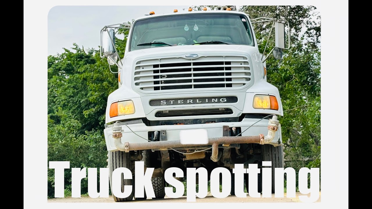 May truck spotting and loud horns, spinouts, and more!!