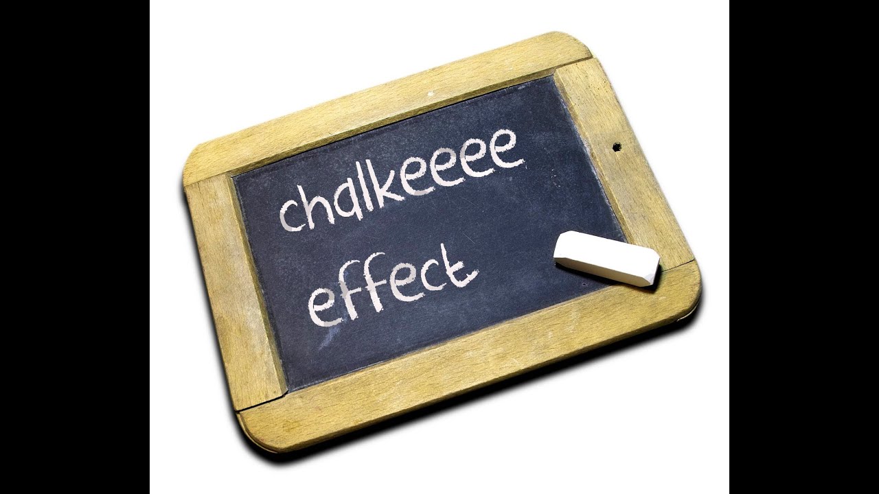 Chalk Text Effect In Photoshop |Tutorial|