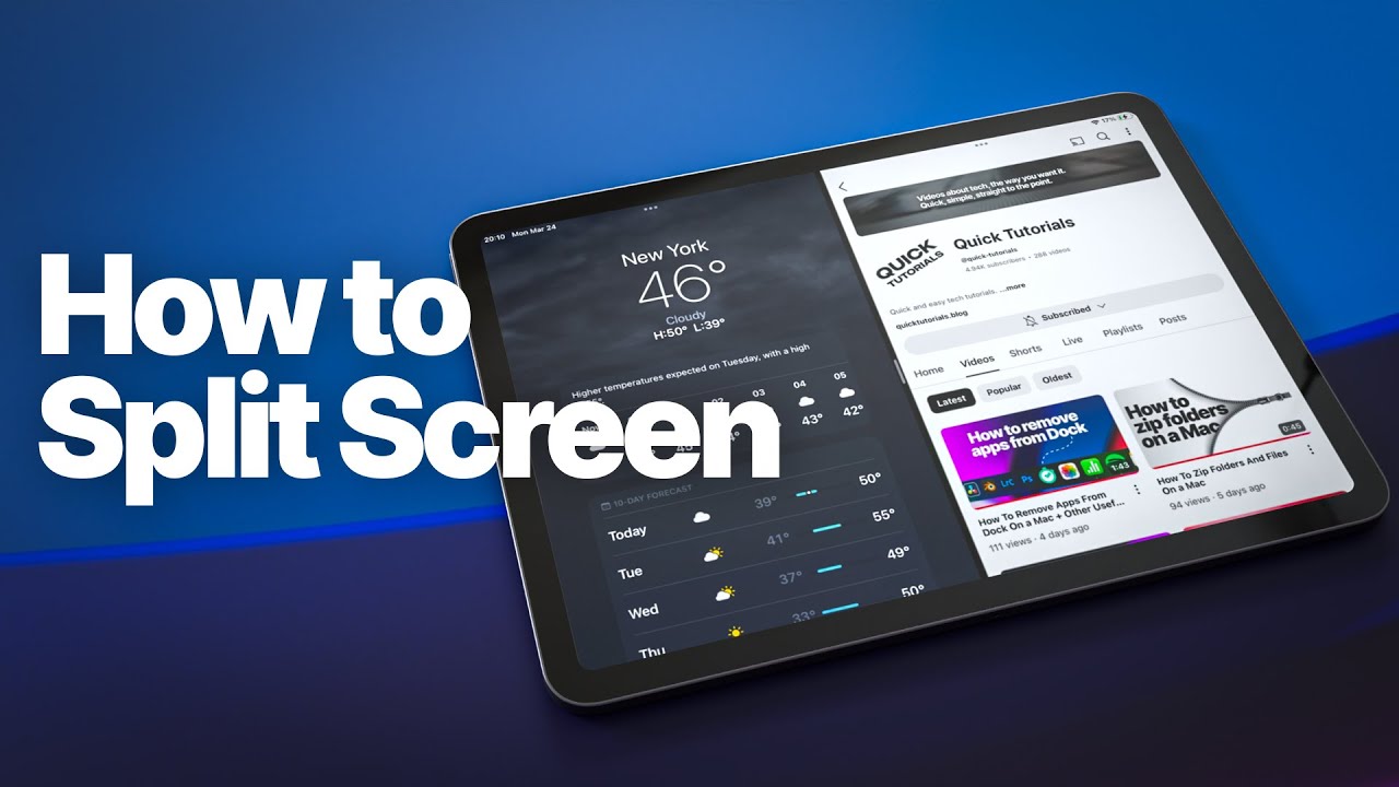 How to Use Split Screen on iPad &ndash; Easy Multitasking Guide