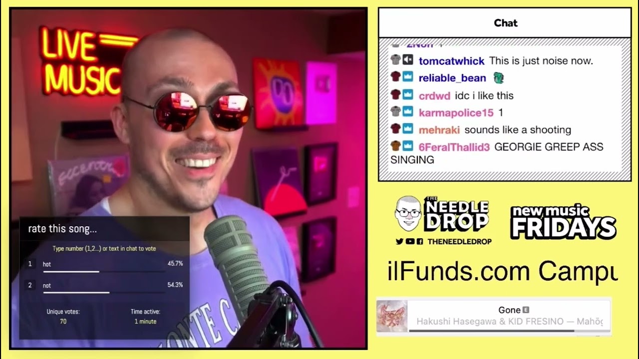 Fantano reacts to Hakushi Hasegawa & KID FRESINO - Gone